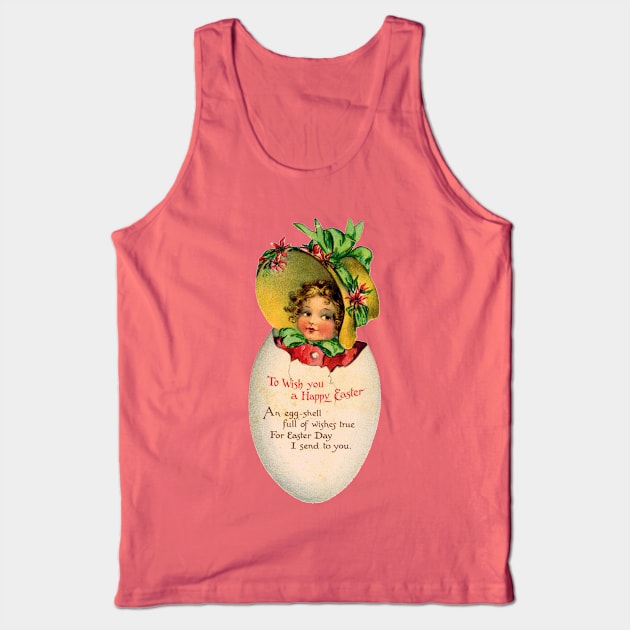 Vintage Easter Egg Tank Top by MasterpieceCafe